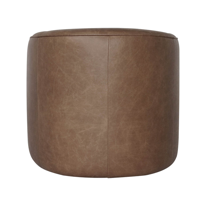 Fireside Swivel Club Chair - Antique Sienna