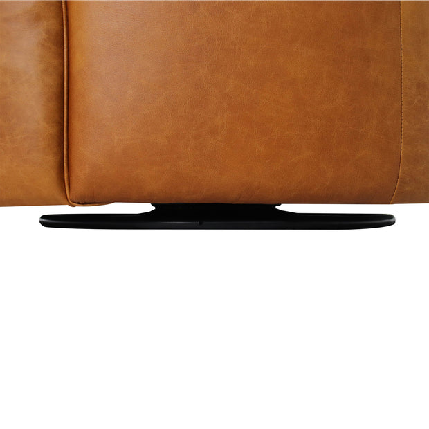 Fireside Swivel Club Chair - Antique Sienna