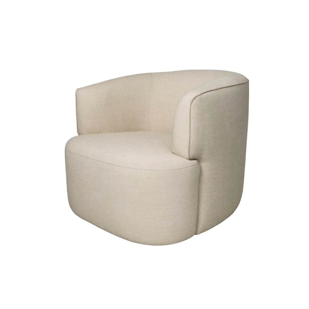 Fireside Swivel Club Chair - Tuscan Oatmeal