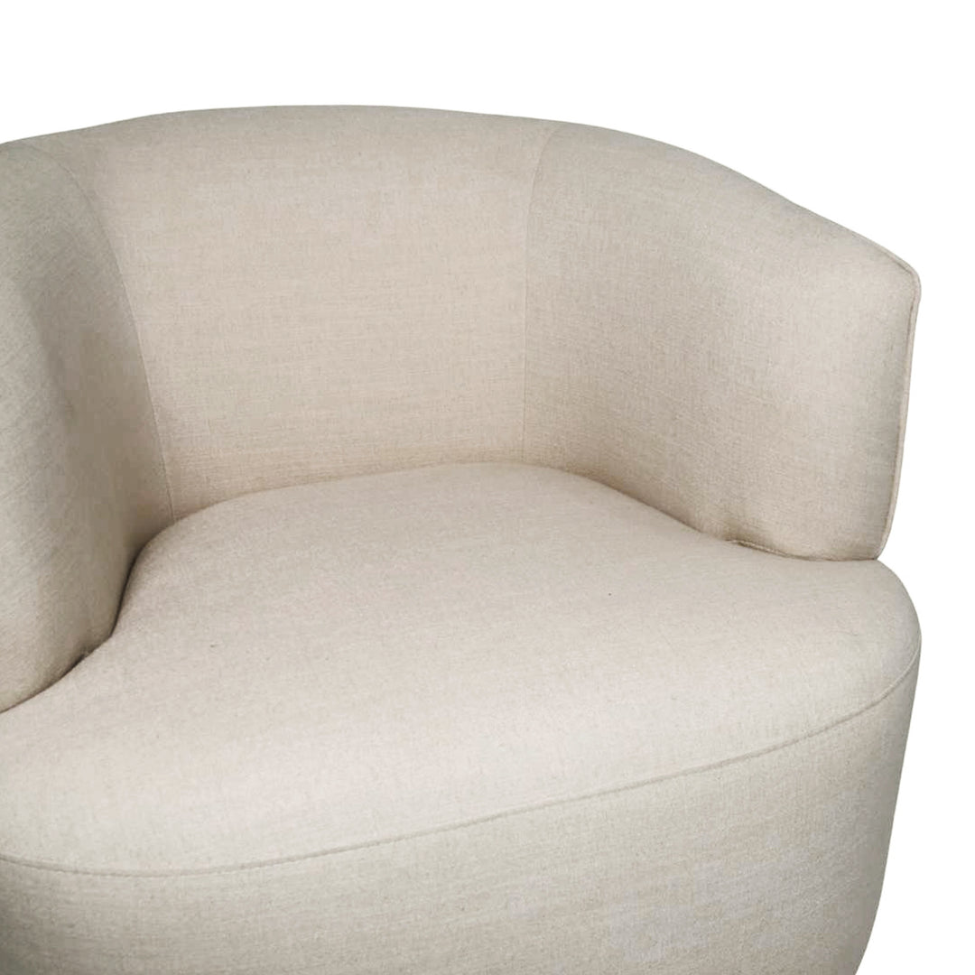 Fireside Swivel Club Chair - Tuscan Oatmeal