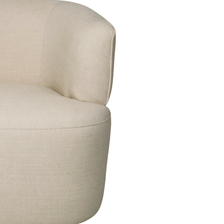 Fireside Swivel Club Chair - Tuscan Oatmeal