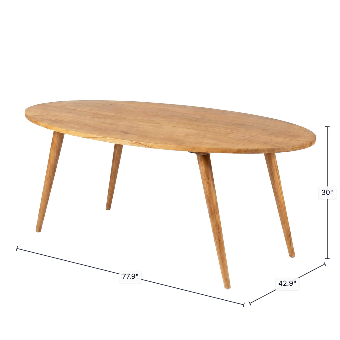 Oval Dining Table