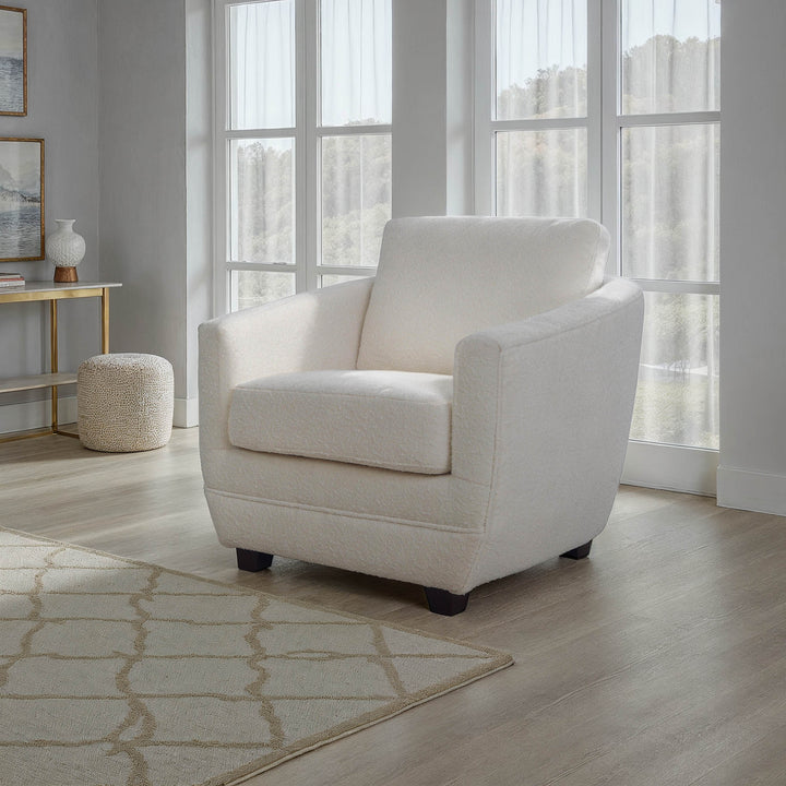 Baltimo Club Chair - Boucle Cream