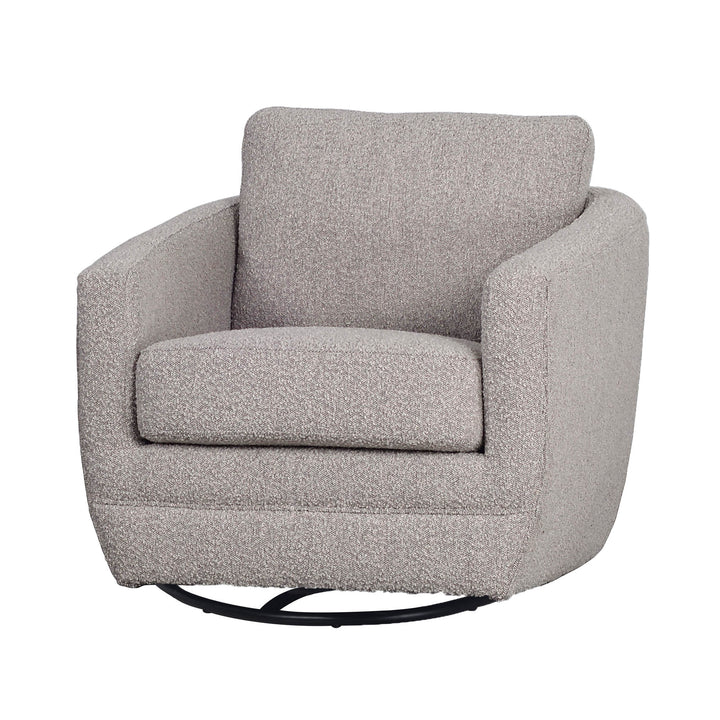 Baltimo Swivel Glider - Boucle Grey