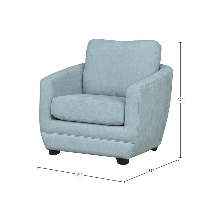Baltimo Club Chair - Seafoam Sky (Limited Edition) (VT)