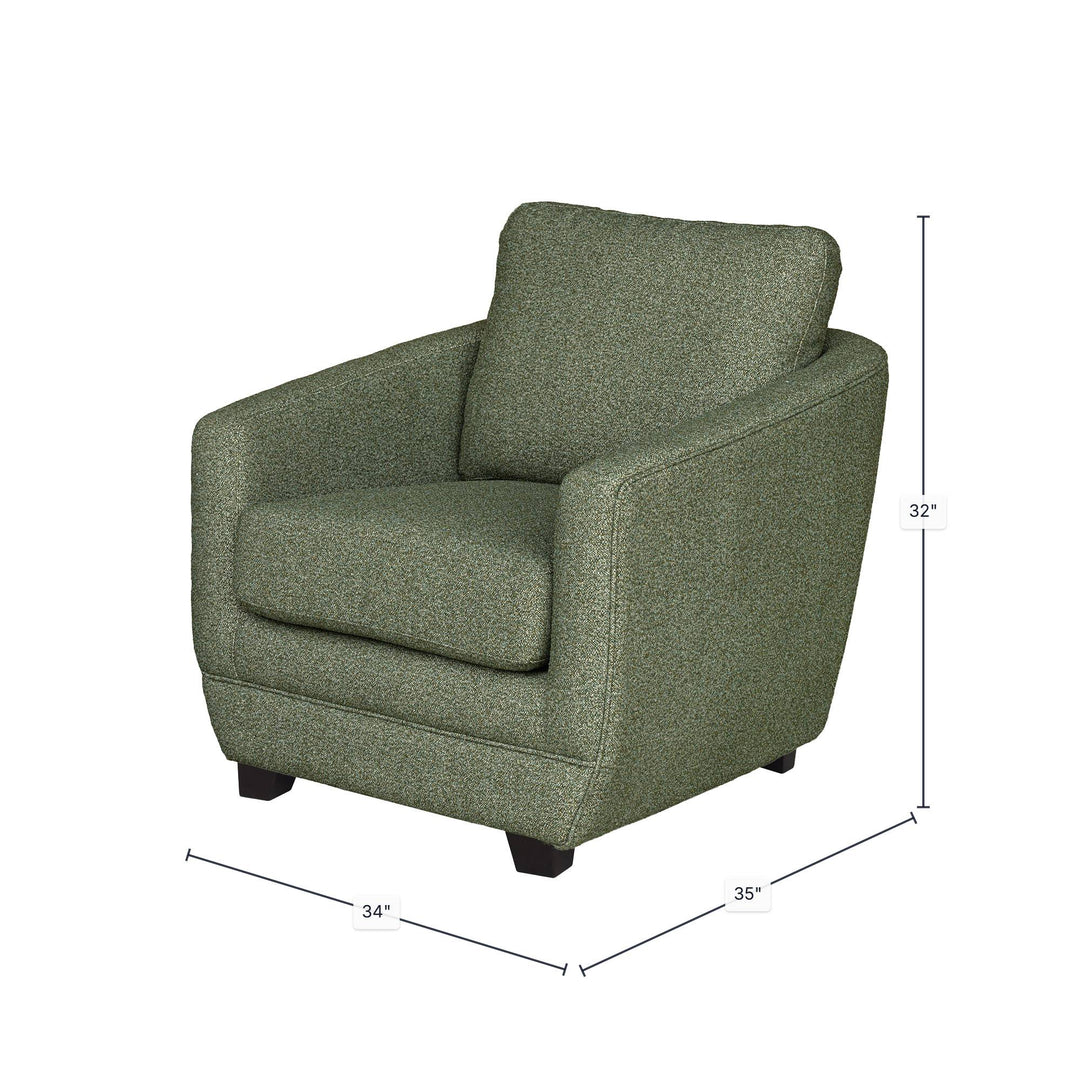 Baltimo Club Chair - Fern Tweed (Limited Edition) (VT)