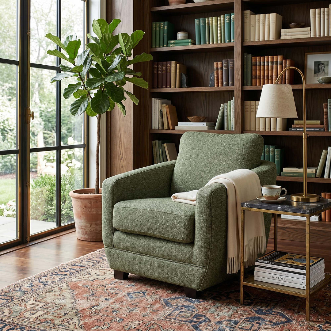 Baltimo Club Chair - Fern Tweed (Limited Edition) (VT)