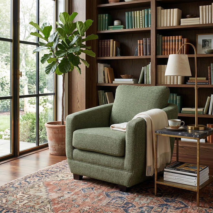 Baltimo Club Chair - Fern Tweed (Limited Edition) (VT)