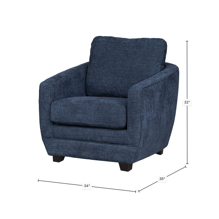Baltimo Club Chair - Midnight Blue (VT)