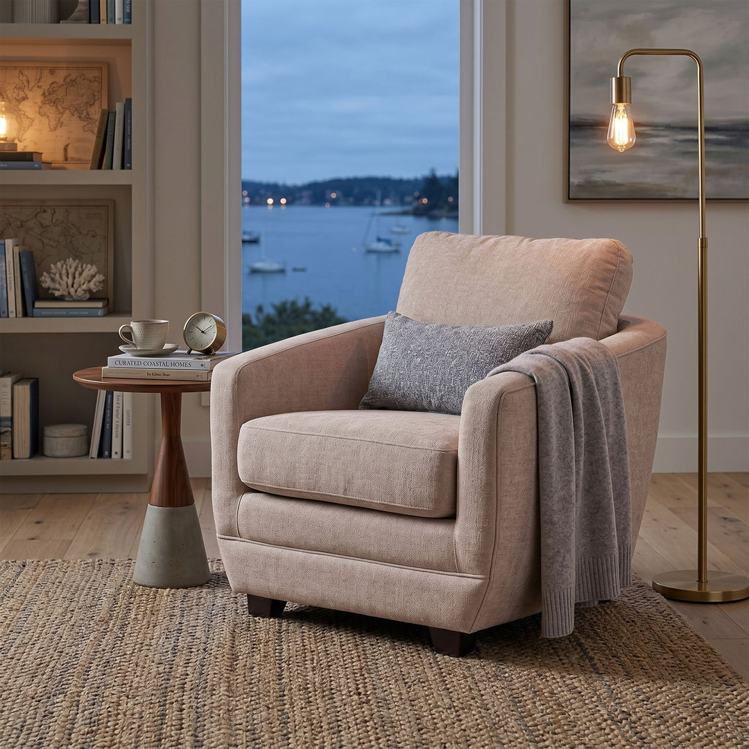 Baltimo Club Chair - Pale Rose (VT)