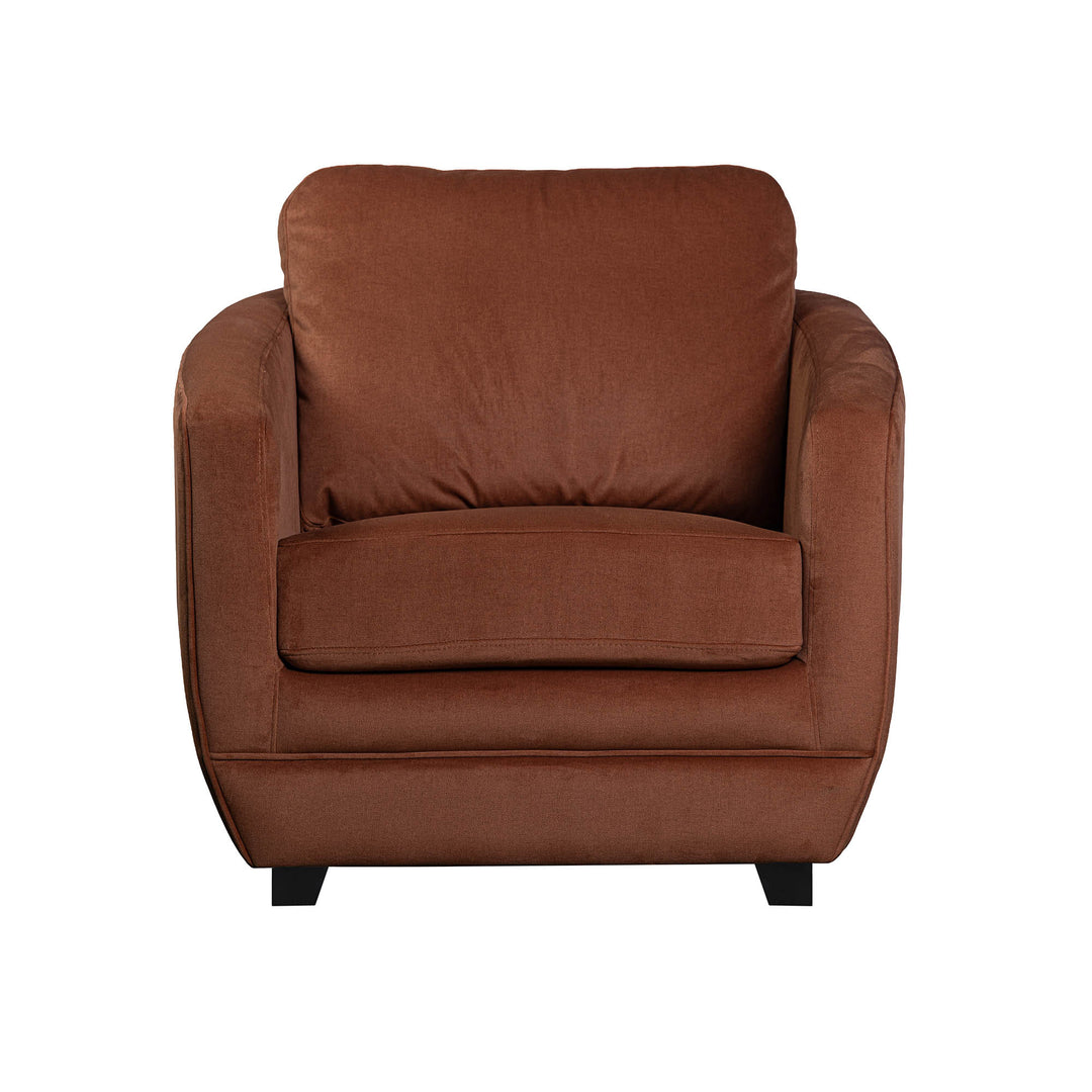 Baltimo Club Chair - Ginger Rust (VT)