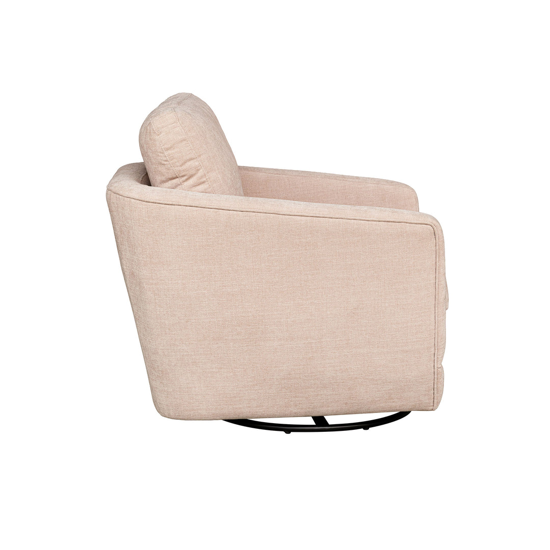 Baltimo Swivel Glider - Pale Rose (VT)
