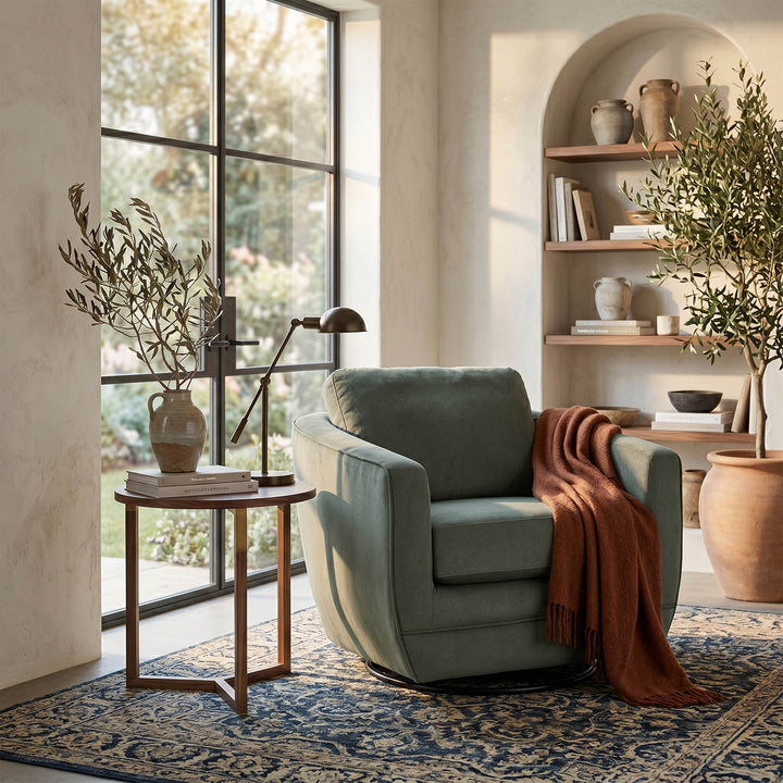 Baltimo Swivel Glider - Fern Green (VT)