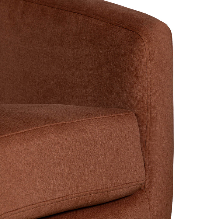 Baltimo Swivel Glider - Ginger Rust (VT)
