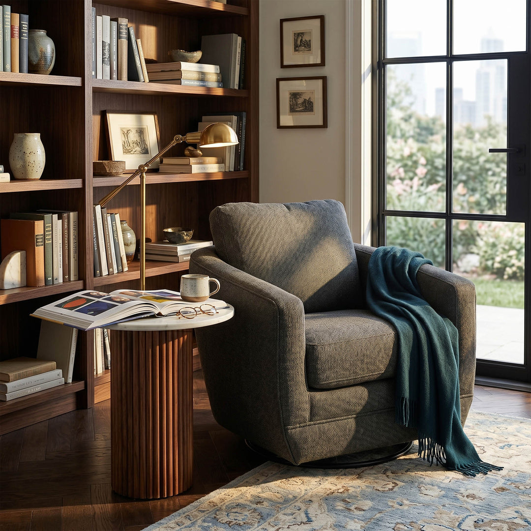 Baltimo Swivel Glider - Smokey Sage (VT)