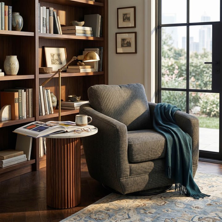 Baltimo Swivel Glider - Smokey Sage (VT)