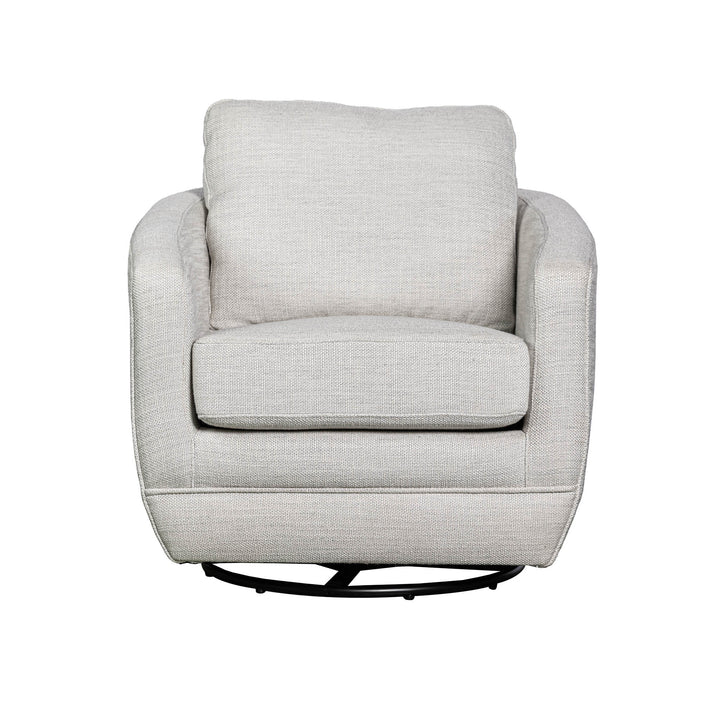 Baltimo Swivel Glider - Woven Alabaster (VT)