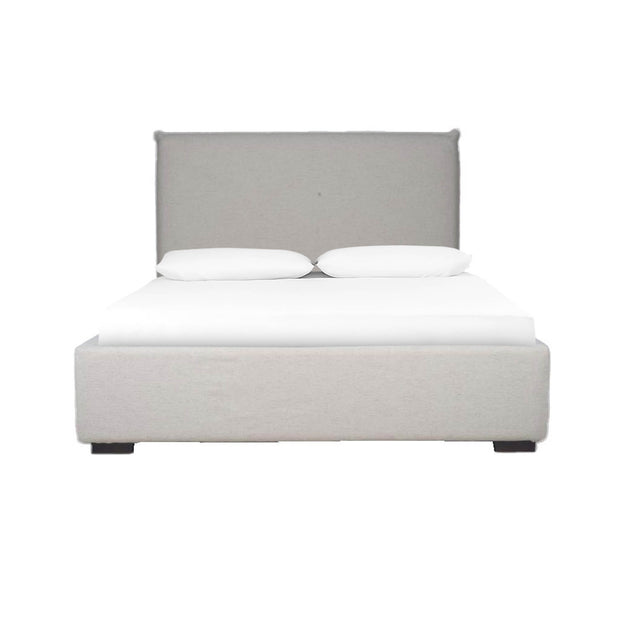 Allure Storage King Bed - Maya Oatmeal