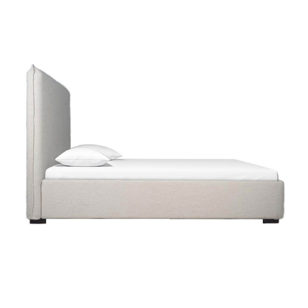 Allure Storage King Bed - Maya Oatmeal