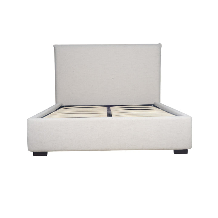Allure Storage Queen Bed - Maya Oatmeal