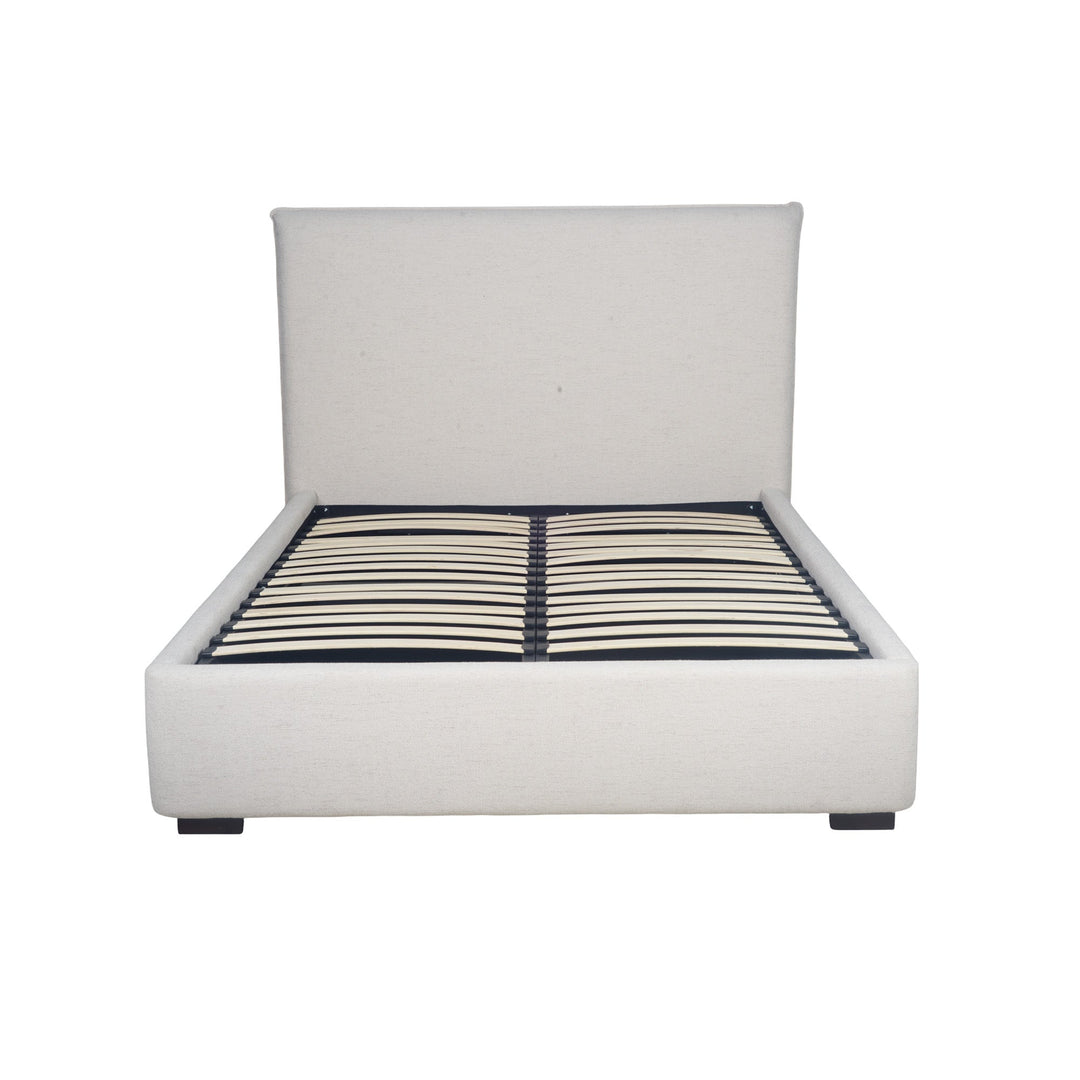 Allure Storage Queen Bed - Maya Oatmeal