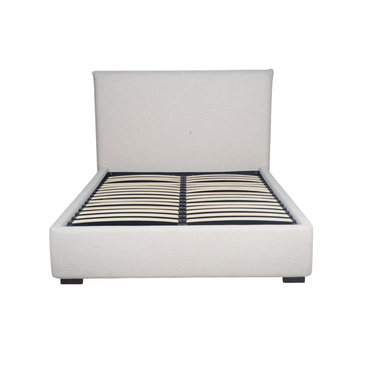 Allure Storage Queen Bed - Maya Oatmeal