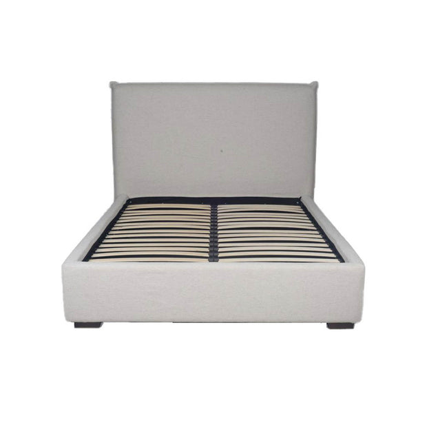 Allure Storage Queen Bed - Maya Oatmeal