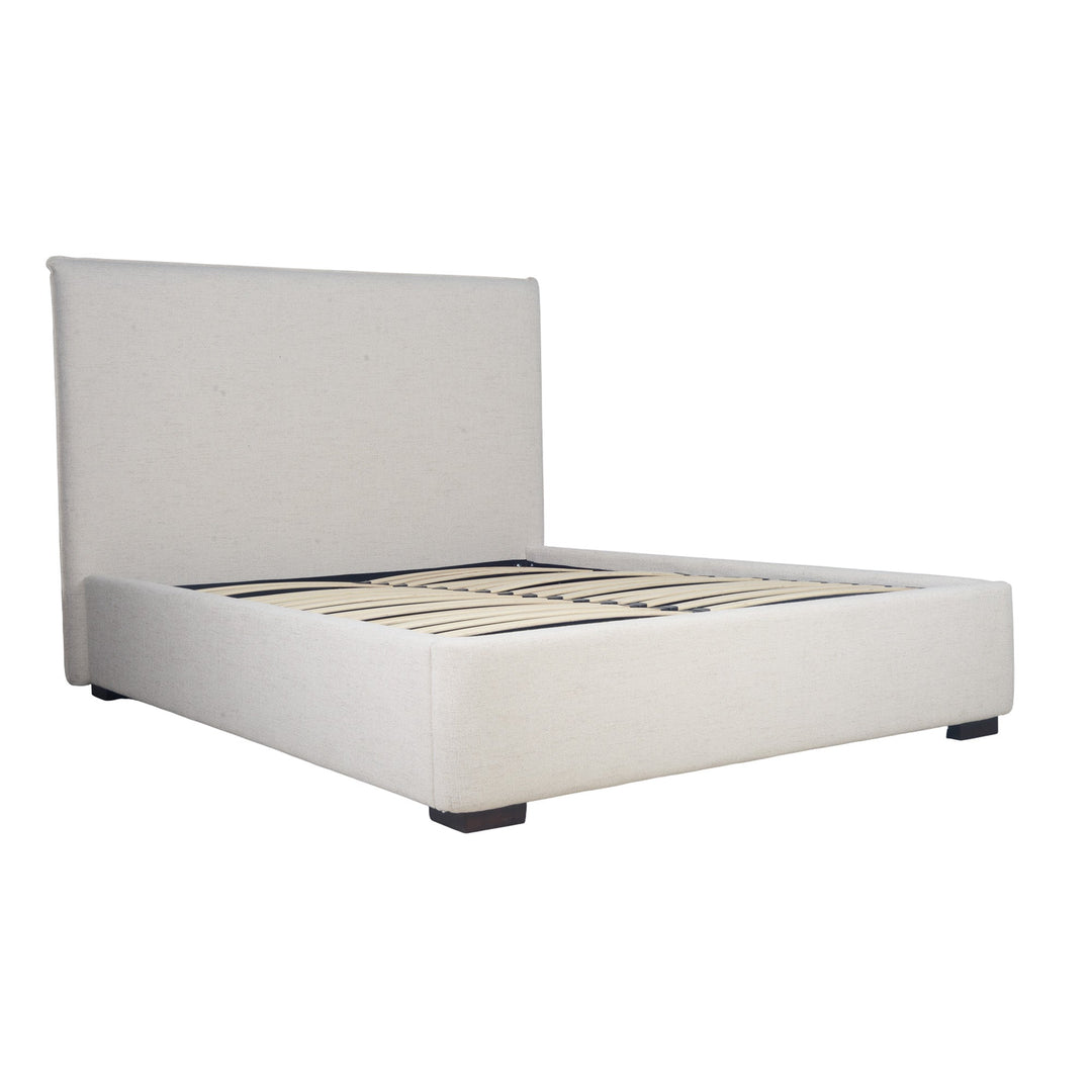 Allure Storage Queen Bed - Maya Oatmeal