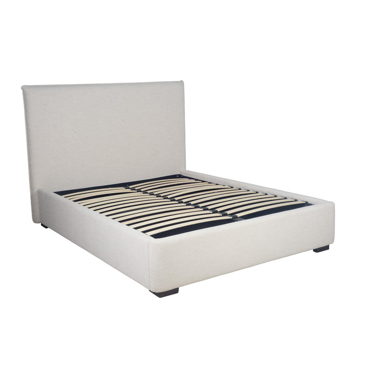 Allure Storage Queen Bed - Maya Oatmeal