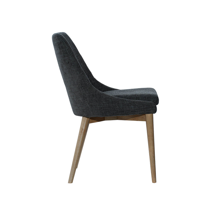 Fritz Side Dining Chair - Slate w/ Natural Leg