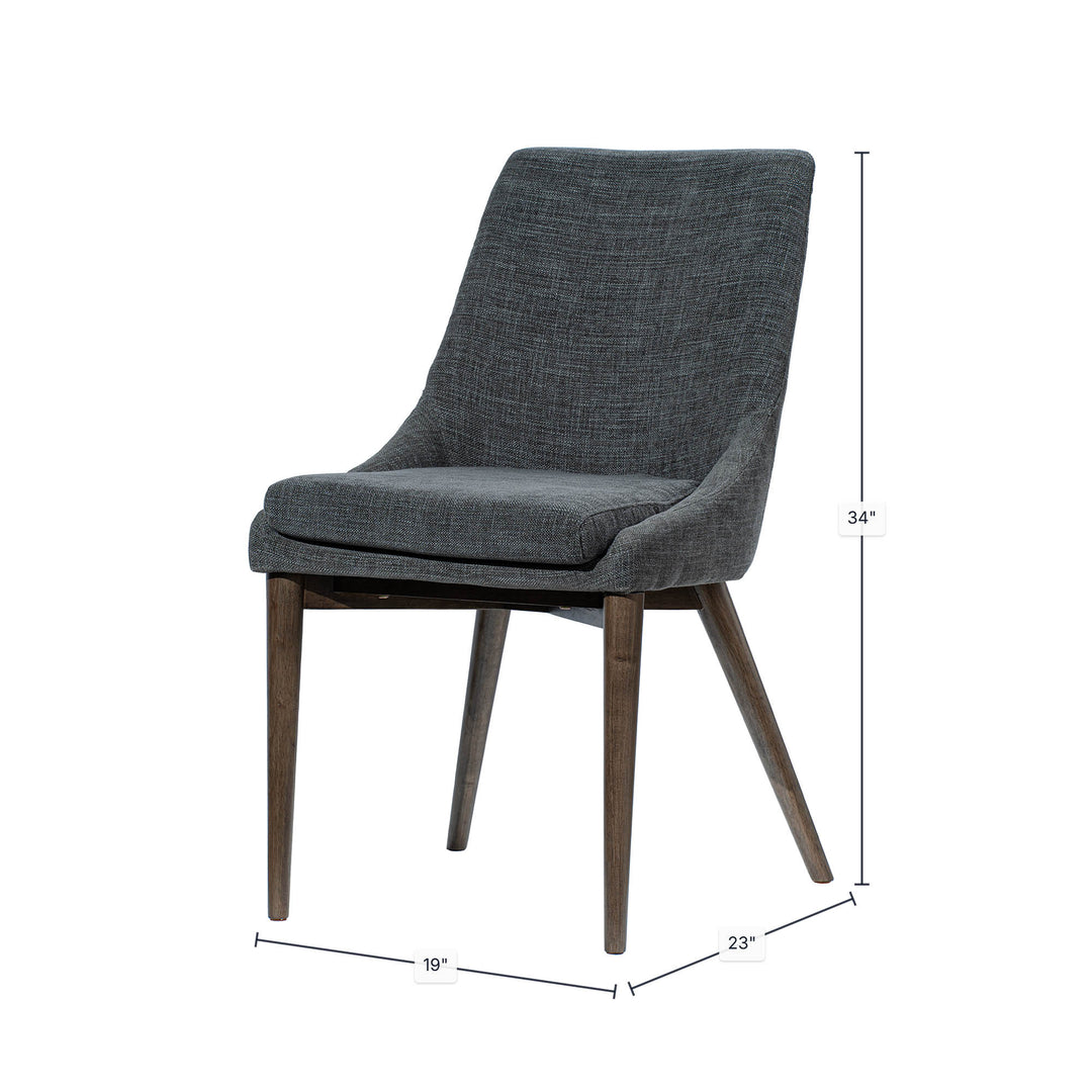 Fritz Side Dining Chair - Slate