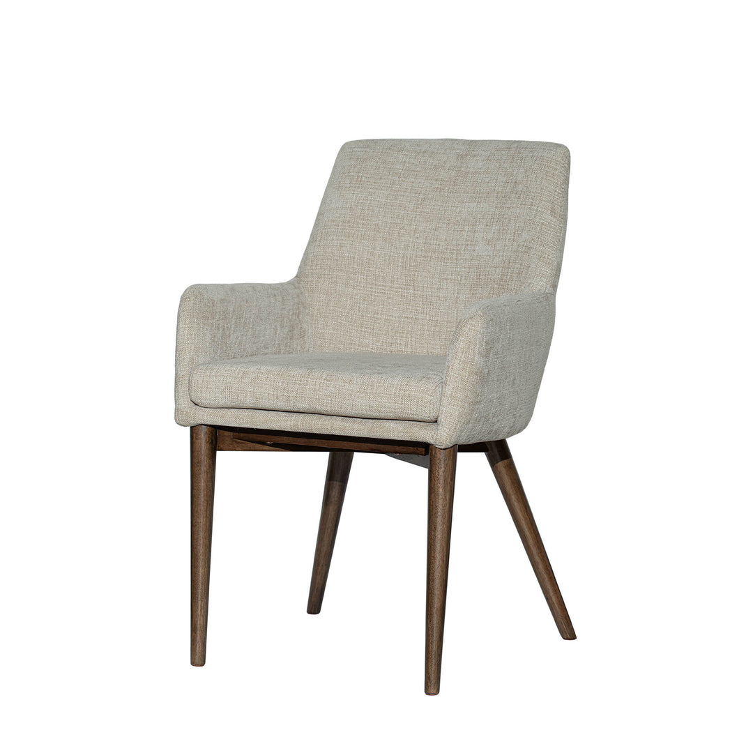 Fritz Arm Dining Chair - Taupe