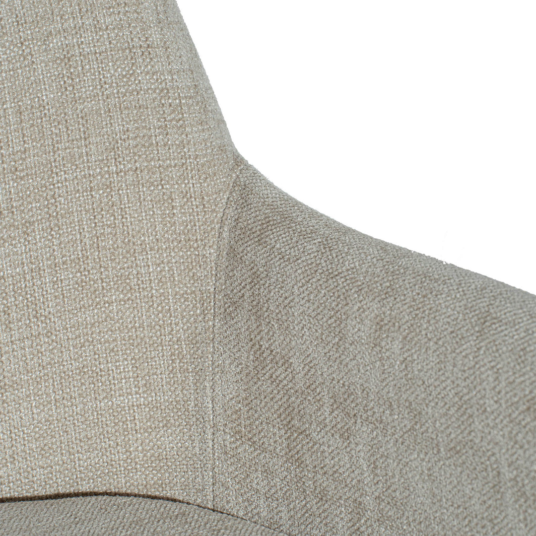 Fritz Arm Dining Chair - Taupe