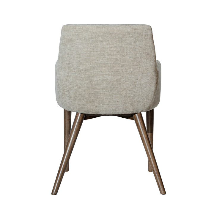 Fritz Arm Dining Chair - Taupe