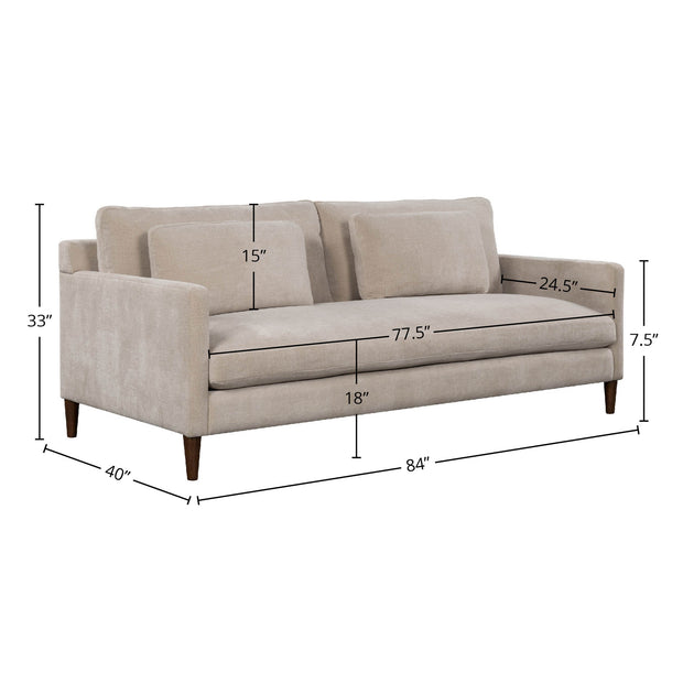 Gemma Sofa - Fawn