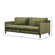 Gemma Sofa - Olive