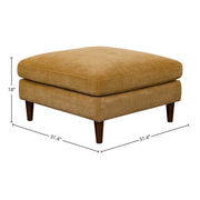 Gemma Ottoman - Mustard