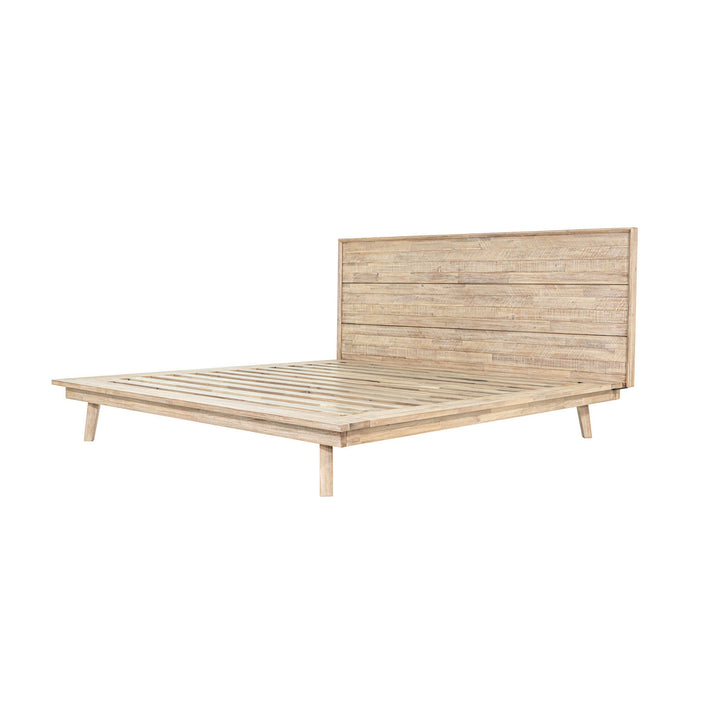 Gia King Bedroom Set - Light Driftwood