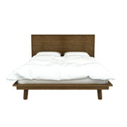 Gia King Bed - Warm Pecan