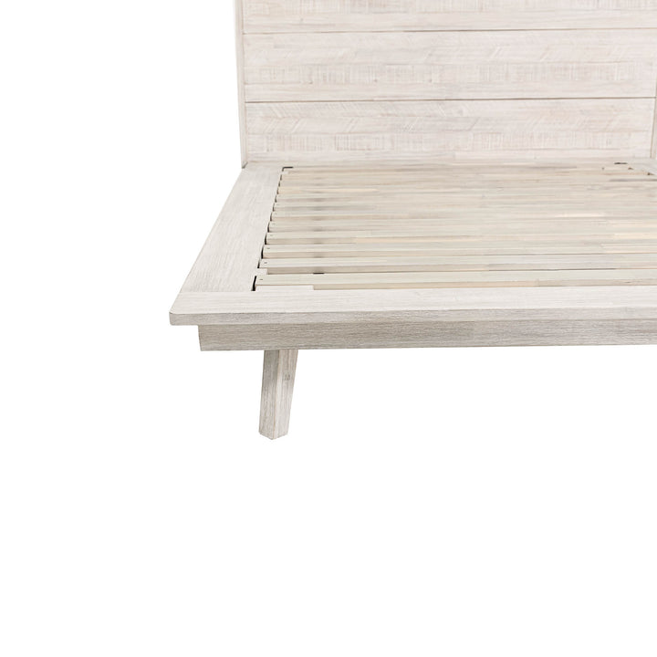Gia Queen Bed - Whitewash