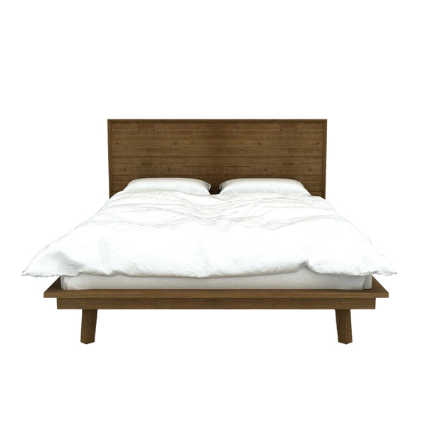 Gia Queen Bed - Warm Pecan