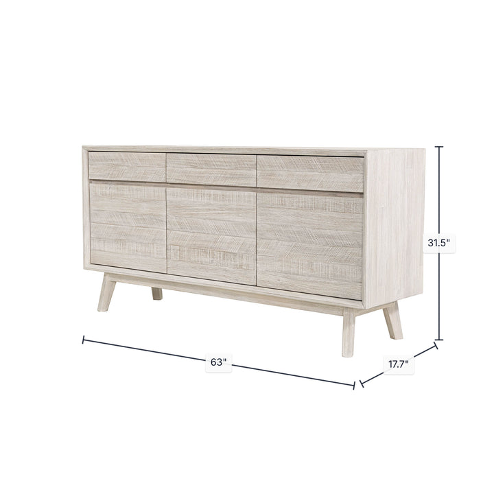 Gia Sideboard - Whitewash