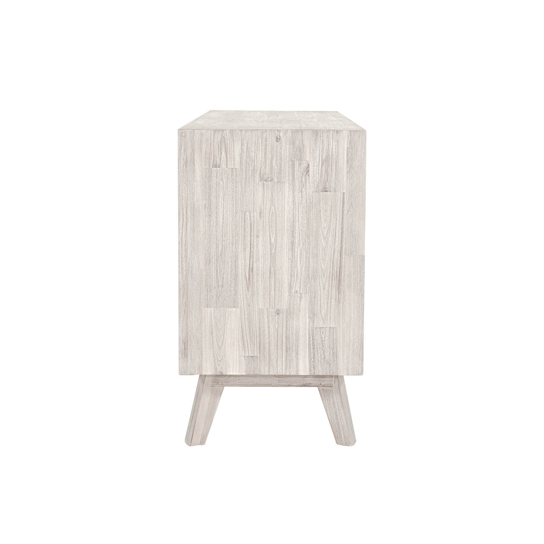 Gia 6 Drawer Dresser - Whitewash