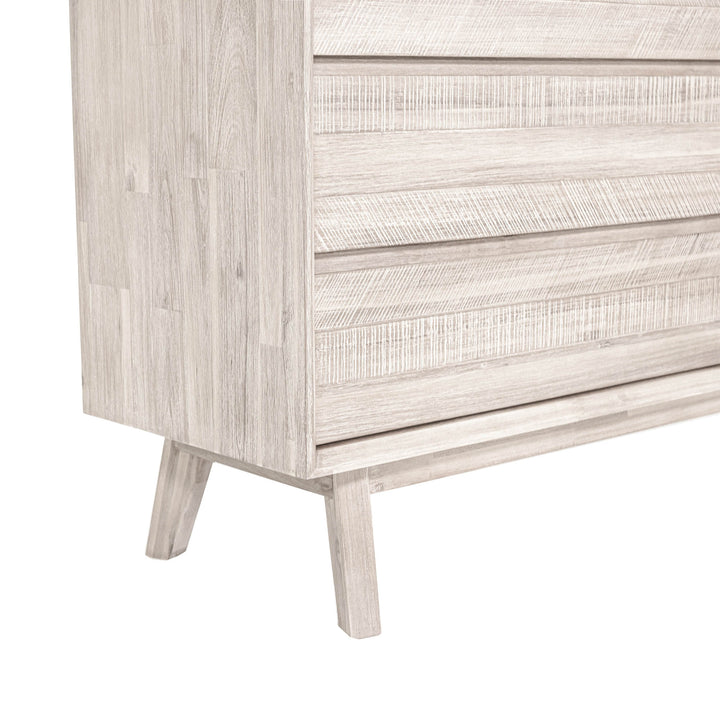 Gia 6 Drawer Dresser - Whitewash