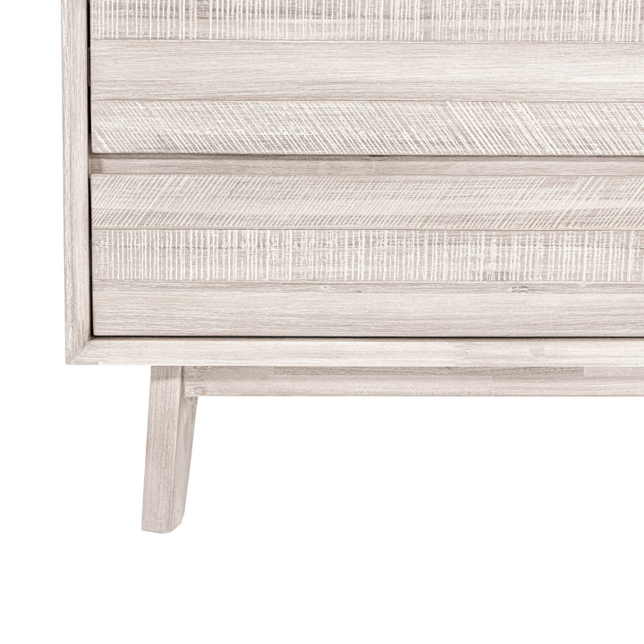 Gia 6 Drawer Dresser - Whitewash