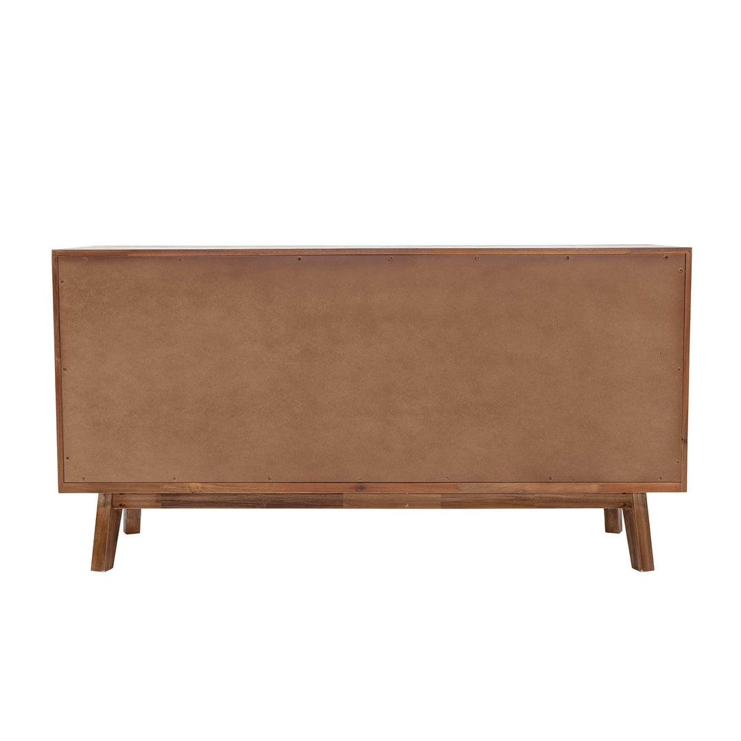 Gia 6 Drawer Dresser - Warm Pecan