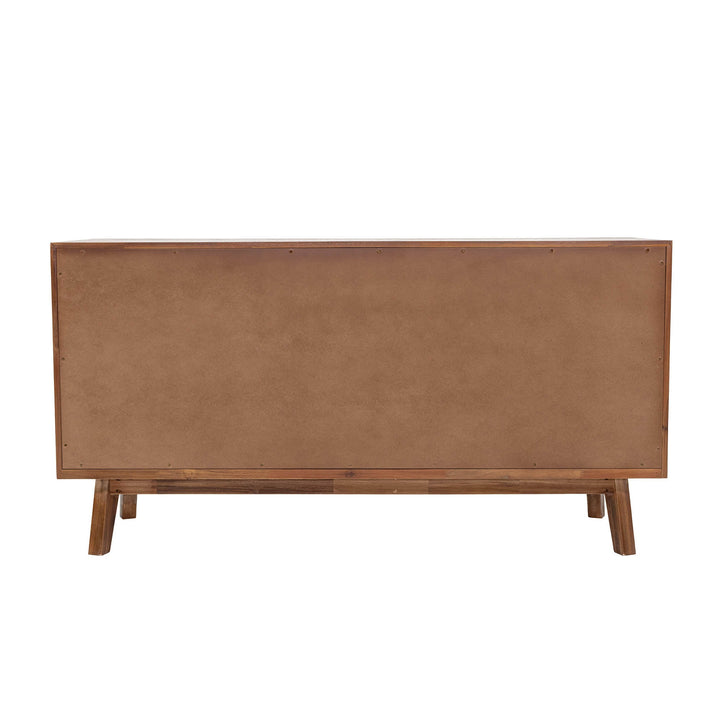 Gia 6 Drawer Dresser - Warm Pecan