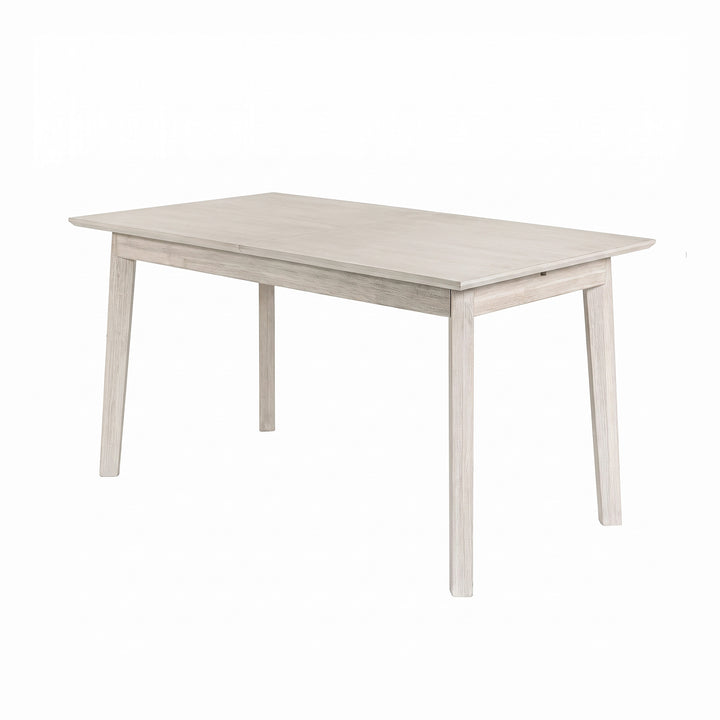 Gia Small Extension Dining Table w/ Butterfly System 55/71” - Whitewash