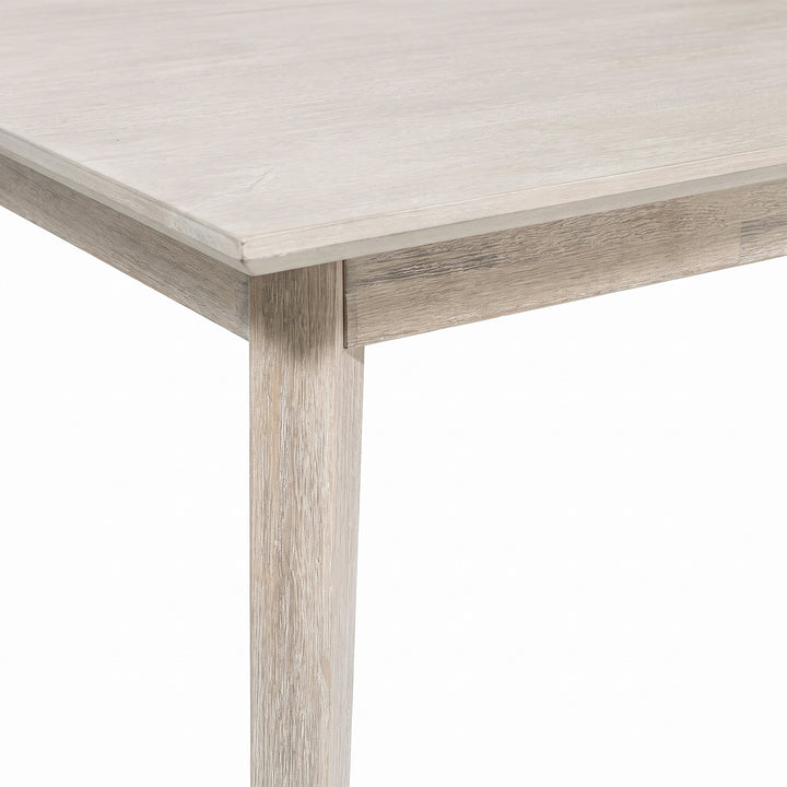 Gia Small Extension Dining Table w/ Butterfly System 55/71” - Whitewash