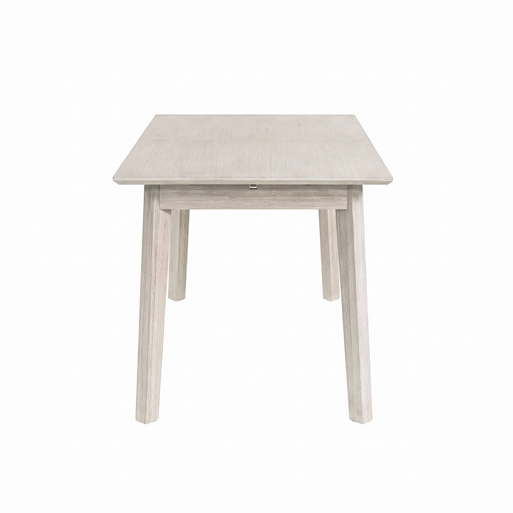 Gia Small Extension Dining Table w/ Butterfly System 55/71” - Whitewash